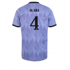 Real Madrid David Alaba #4 Bortedrakt 2022-23 Kortermet